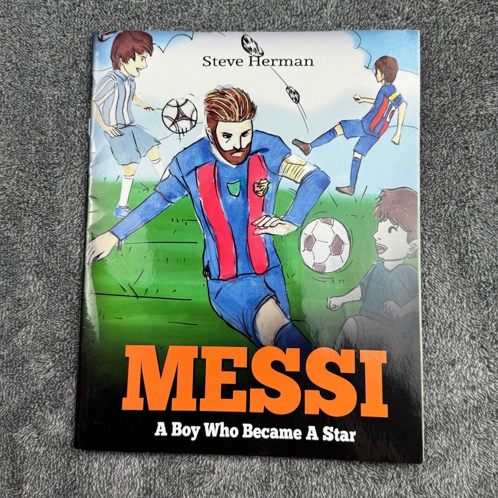 Messi A Boy Who Became A Star Steve Herman Soccer Biography Paperback 2017 - Picture 2 of 6